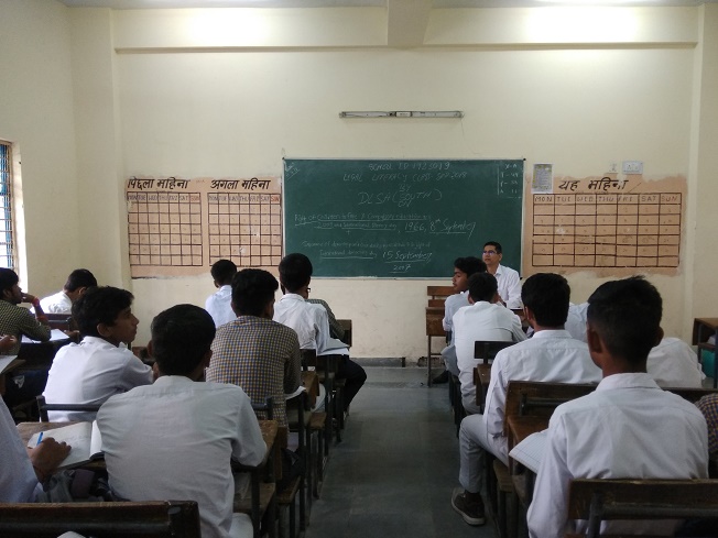 LEGAL LITERACY CLASS AT GSB, SEC-IV, DR. AMBEDKAR NAGAR, (ID-1923019) ON 15.09.2018