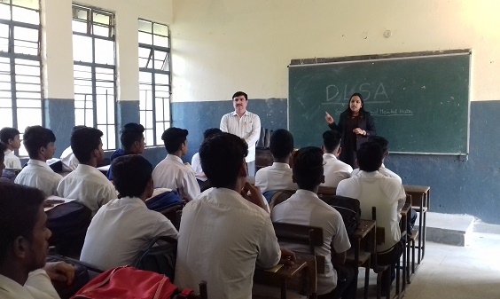 LEGAL LITERACY CLASS AT VCSG, SBV J-BLOCK, SAKET (ID-1923056) ON 15.10.2018