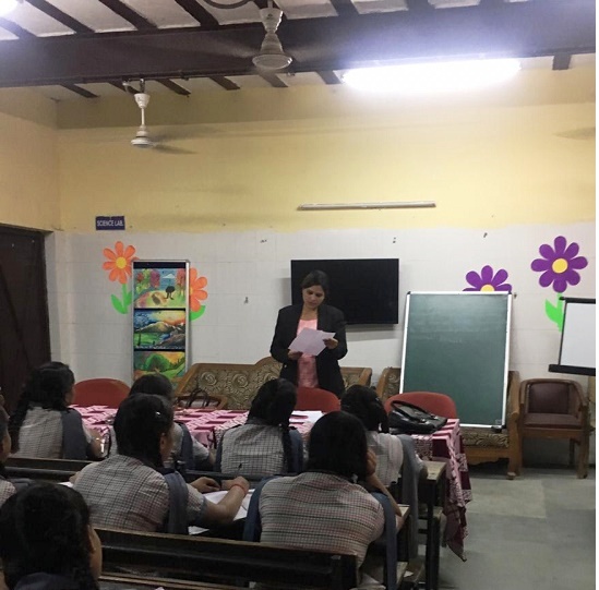 LEGAL LITERACY CLASS AT GGSSS NO. 03, SEC-IV, DR. AMBEDKAR NAGAR (ID-1923060) ON 16.10.2018