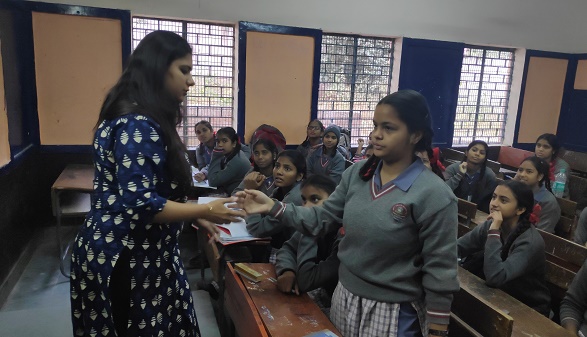 LEGAL LITERACY CLASS AT GGSSS NO. 02, SEC-V, DR. AMBEDKAR NAGAR (ID-1923050) ON 04.12.2018