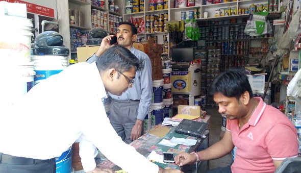 DLSA (SOUTH) CONVENED DOOR TO DOOR CAMPAIGN IN THE AREA OF MEHRAULI, NEW DELHI ON 20.11.2018