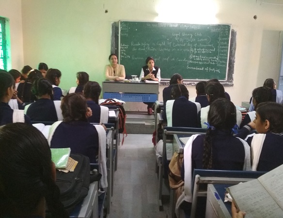 LEGAL LITERACY CLASS AT GGSSS, SANGAM VIHAR (ID-1923052) ON 20.11.2018