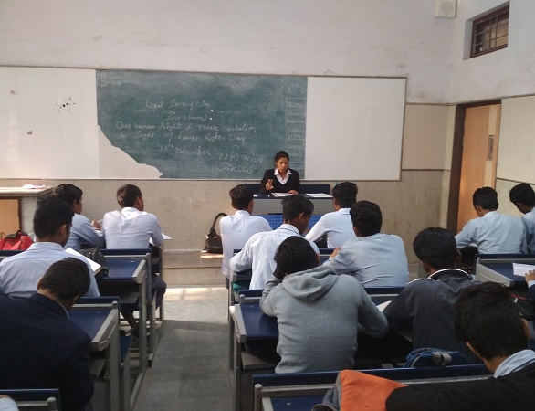 LEGAL LITERACY CLASS AT SAP GBSSS, SEC-V, DR. AMBEDKAR NAGAR (ID-1923011) ON 13.12.2018