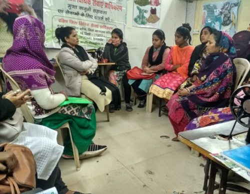 DLSA (SOUTH) ORGANISED LEGAL AWARENESS PROGAMME IN THE AREA OF MALIVYA NAGAR NEW DELHI ON 11.01.2019