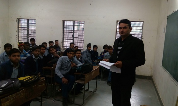 LEGAL LITERACY CLASS AT BPSKV, DEOLI ON 18.12.2018