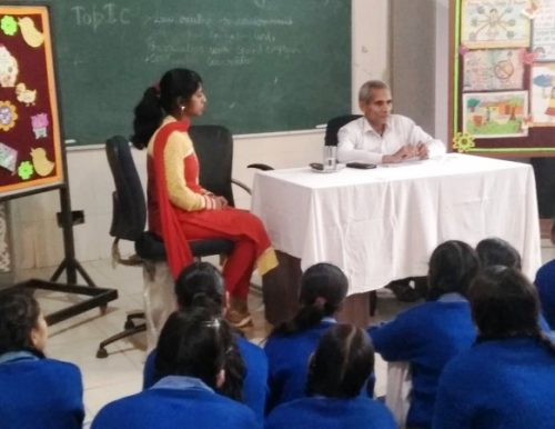 LEGAL LITERACY CLASS AT GGSSS, NO.01, DR. AMBEDKAR NAGAR, 1923044 ON 06.02.2019