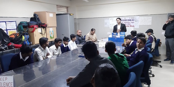 LEGAL LITERACY CLASS AT GBSSS NO. 01, SEC-IV, DR. AMBEDKAR NAGAR, (ID-1923008) ON 07.02.2019