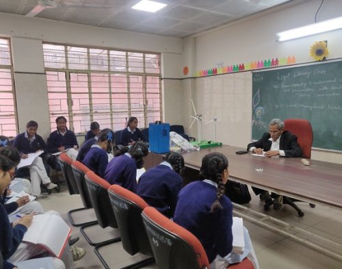 LEGAL LITERACY CLASS AT GGSSS LADO SARAI, (ID-1923051), NEW DELHI ON 12.02.2019