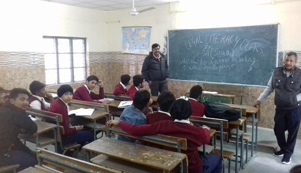 LEGAL LITERACY CLASS AT GSBV SSS QUTUB MEHRAULI (ID-1923004) ON 14.02.2019