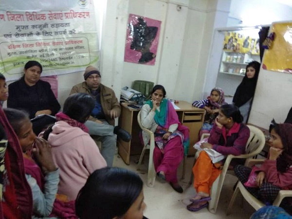 DLSA (SOUTH) ORGANISED LEGAL AWARENESS PROGAMME IN THE AREA OF KHIRKI EXTN, MALVIYA NAGAR, NEW DELHI ON 22.01.2019