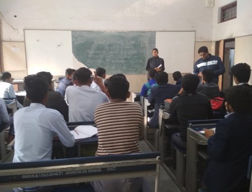 LEGAL LITERACY CLASS AT SAP GBSSS, SEC-V, DR. AMBEDKAR NAGAR (ID-1923011) ON 23.01.2019