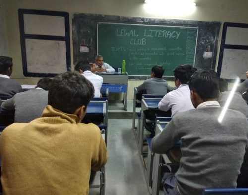 LEGAL LITERACY CLASS AT GGSSS, BEGUMPUR, 1923027 ON 07.02.2019