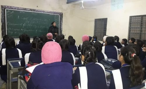 LEGAL LITERACY CLASS AT GGSSS, SANGAM VIHAR (ID-1923052) ON 22.01.2019