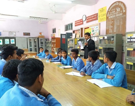 LEGAL LITERACY CLASS AT SV(CO-ED) SHAHPUR JAT (ID-1925333) ON 08.02.2019