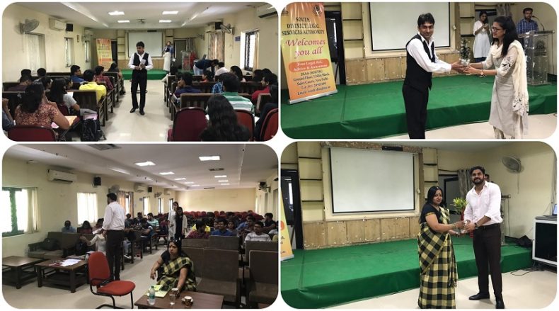 QUIZ COMPETITION & FOLLOW UP AT AUROBINDO COLLEGE ON 30.09.2019