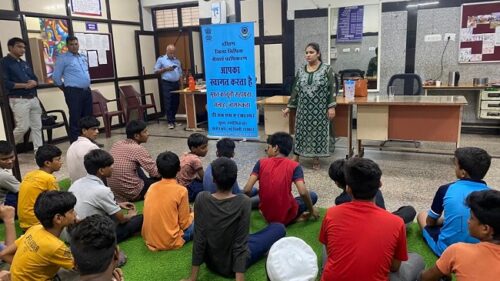 Awareness programme organised at Ujjawal & Uday Children Home on 21.07.2022