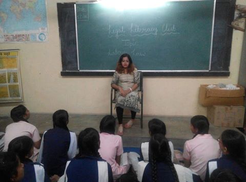 LEGAL LITERACY CLASSES AT SKV NO. 2, EAST OF KAILASH ON 04.05.2016