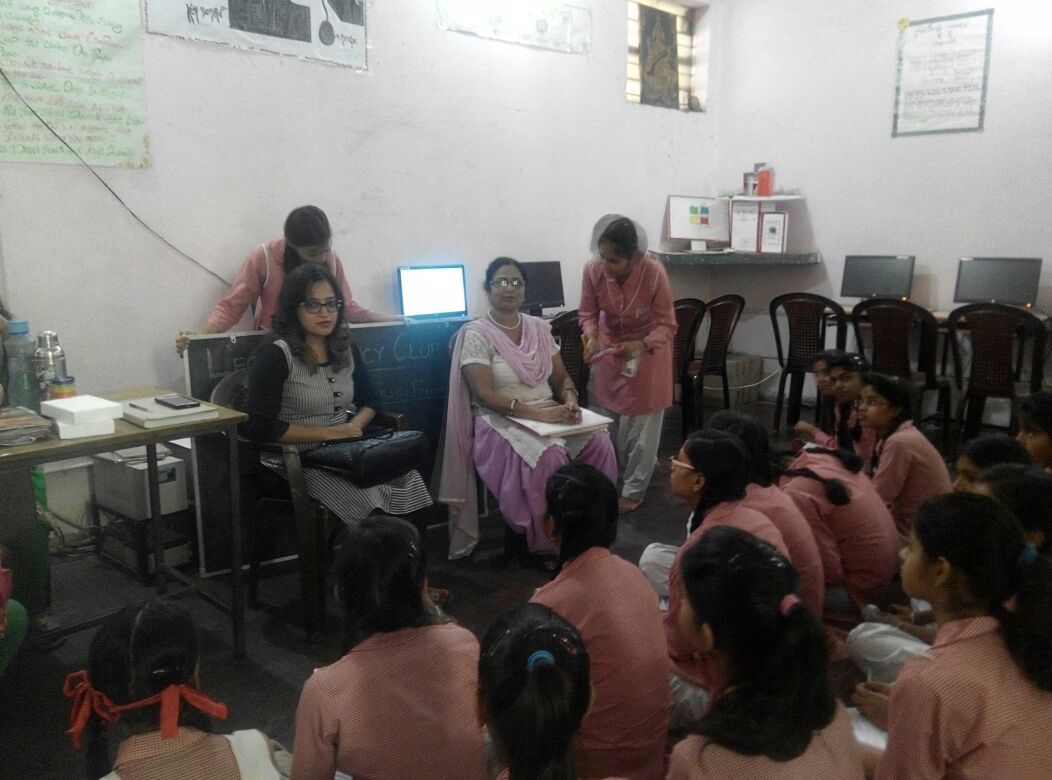 LEGAL LITERACY CLASSES CONDUCTED BY MS. PRIYANKA RAINA SAINI, EMPANELLED ADVOCATE OF DLSA, SOUTH-EAST AT SCHOOL NAMELY RJSKV RAILWAY COLONY,  TKD ON 07.09.2016