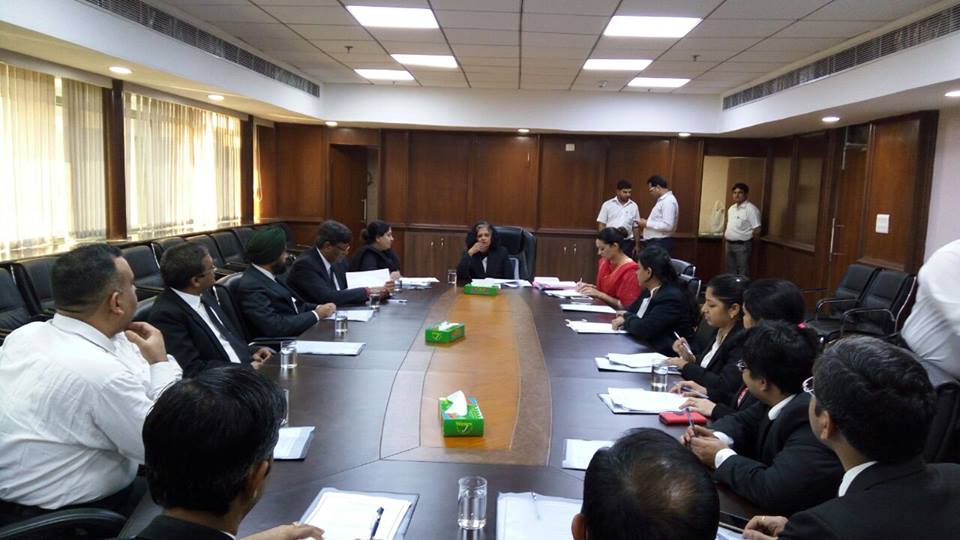 DLSA, SOUTH-EAST ORGANISED MEETING OF LD. JUDICIAL OFFICERS ON 14.10.2016 BEFORE THE COMMENCEMENT OF MASS LEGAL LITERACY CAMPAIGN