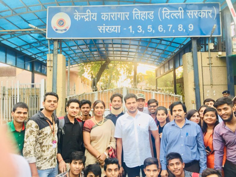 DLSA(SE) organized a Jail visit of students on 25.10.2017