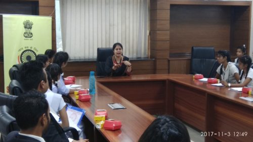 DLSA South East Organized by Court Visit of Students on 03.11.2017