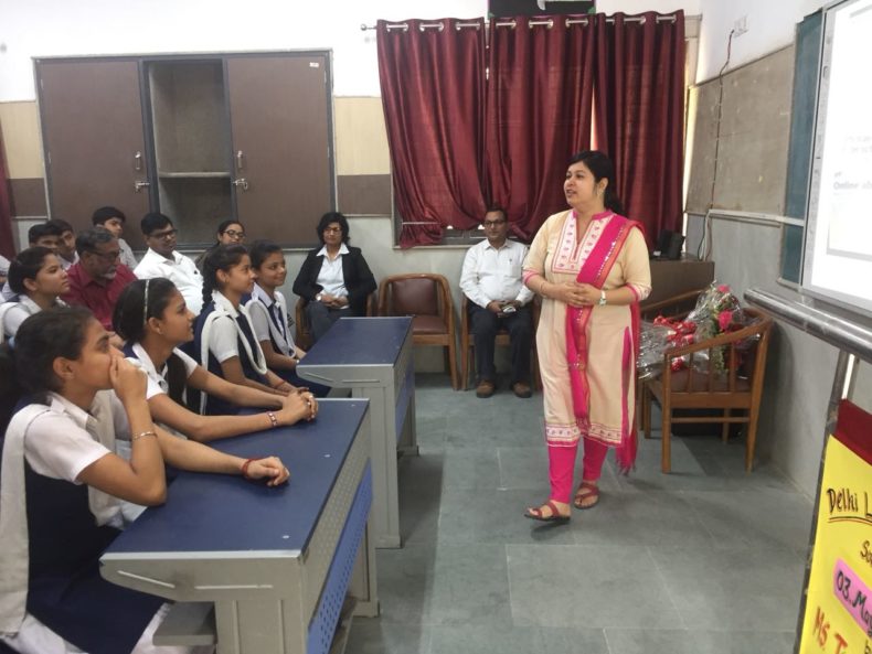 South-East DLSA organized by Legal Awareness Session at Kautilya Sarvodaya Bal Vidyalaya on 03.05.2018