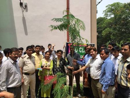 South East-DLSA participated in Plantation of saplings at Shaheed Hemu Kalani Sarvodya Bal Vidyalaya, Lajpat Nagar on 07.05.2018