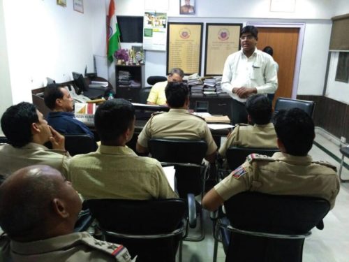 South-East DLSA Organized by Sensitization Programme at Police Station on 06.04.2018