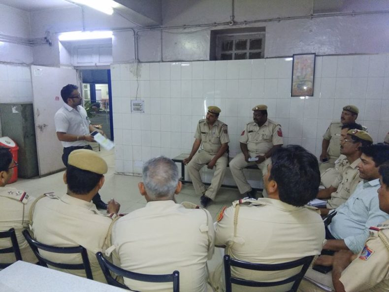 South-East DLSA Organized by Sensitization Programme at Police Station on 03.04.2018