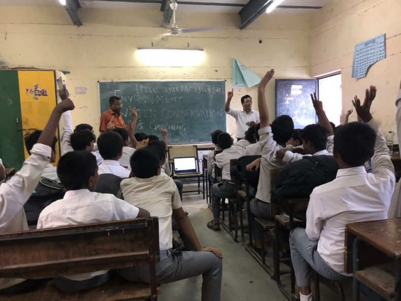 DLSA(SE) organized by Legal Literacy Classes Programme on 23.07.2018