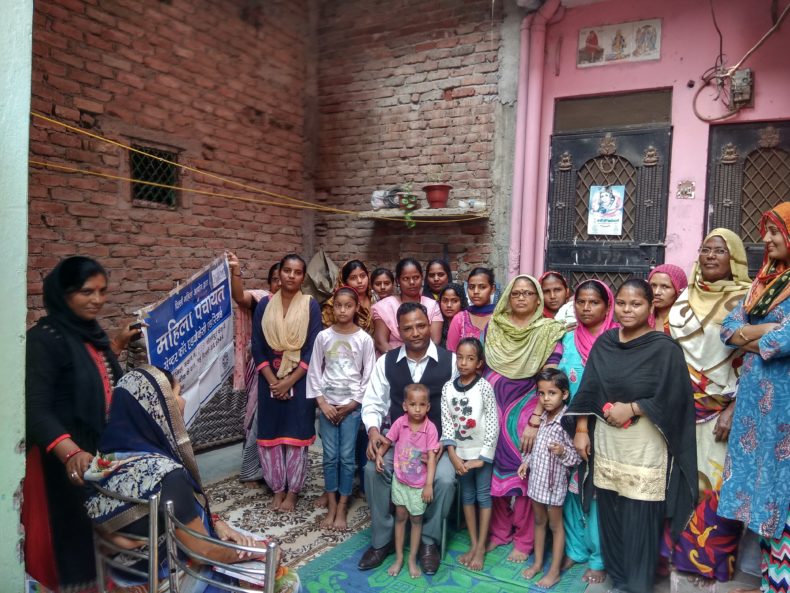 DLSA(SE) organized a Help Desk Legal Aid Awareness in Mahila Panchayat on 26.10.2018