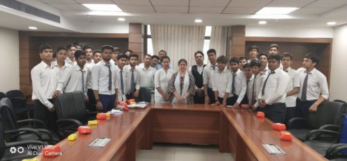 DLSA SOUTH EAST ORGANIZED BY COURT VISIT OF STUDENTS ON 25.04.2019