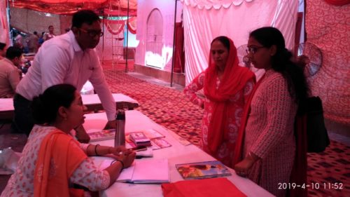 South east district legal services authority organises help desk for senior citizens at kalkaji mandir on 10.04.2019