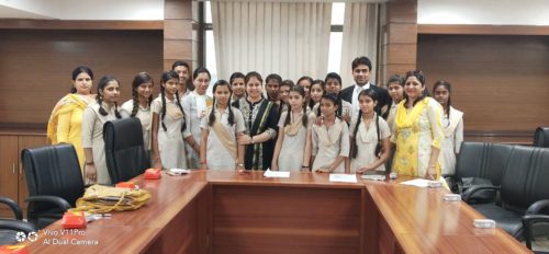 DLSA SOUTH EAST ORGANIZED  COURT VISIT OF STUDENTS ON 02.05.2019