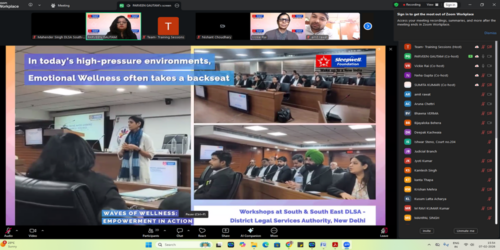 Awareness Session on the topic Importance of Mental Health & Mental Wellness-cum-Stress Relief (06.02.2026 & 07.02.2026)