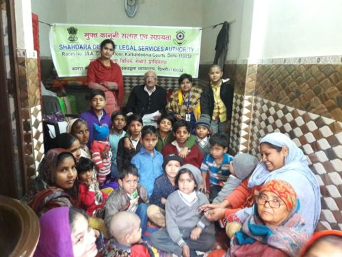Multiple Legal Awareness Programme conducted by DLSA Shahdara through PLV in rural/ remote areas of Shahdara District on the topic “Protection of Women from Domestic Violence Act, 2005”  in the month of December, 2016