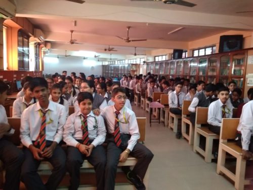 DLSA Shahdara organized a Legal Awareness Programme on the topic “Sexual Violence-Interpersonal and Digital Interace” at Green Field School, Dilshad Garden, Delhi on 24.11.2018.