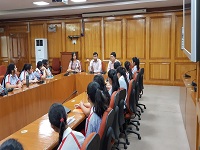 A visit of Students of GD Goenka Public School, Anand Vihar, Delhi-110092 was conducted by DLSA Shahdara on 08.05.2019