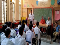 Legal Literacy Classes on Module of Sexual Violence “Child Abuse and Violence-Interpersonal and Digital World” was conducted for Children studying in class 9th to 12th Class at Govt. Sarvodaya Bal Vidyadalya, New Seelampur, Delhi on 04.05.2019.