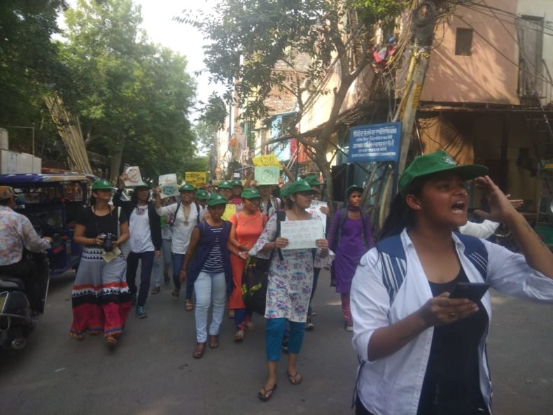 A Rally was organised in association with student volunteers on 20.09.2019