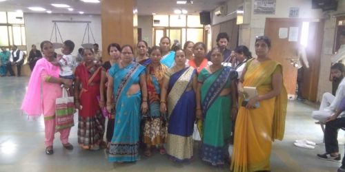 A visit of 13 members of Mahila Panchayats