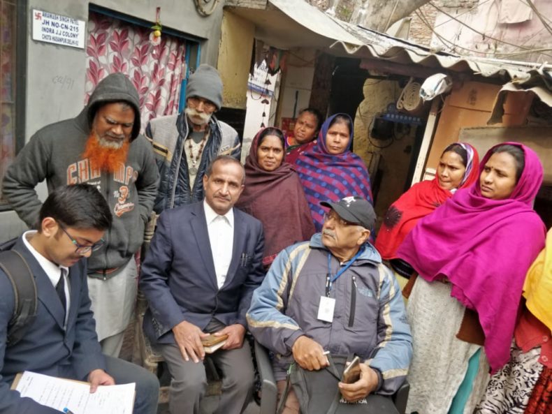 Door to Door  Campaign on 20.12.2019