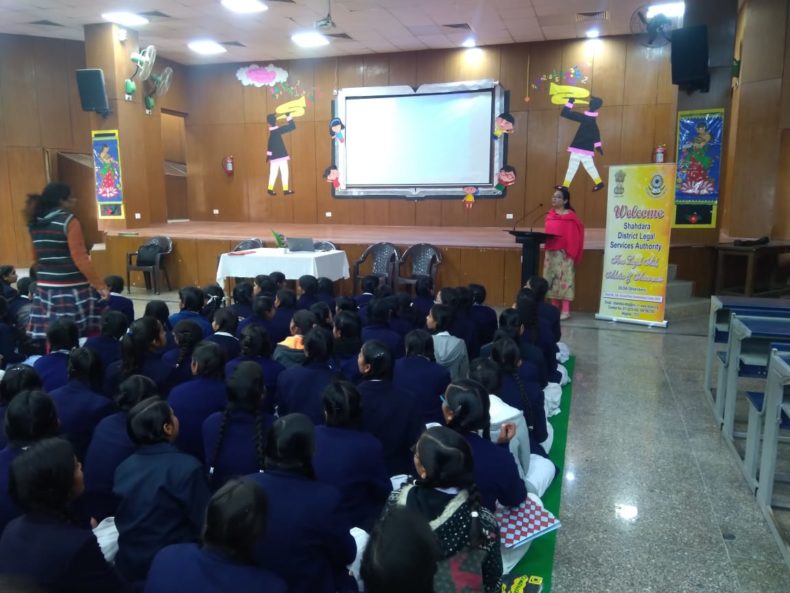 Legal Awareness Programme on “POCSO Act, 2012” at SKV, Anand Vihar, Delhi on 12.02.2020