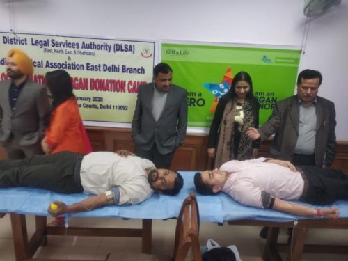 Blood Donation Camp and Organ Donation Camp on 30.01.2020