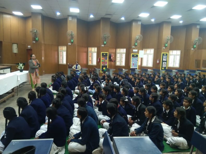 Legal Awareness Programme at SKV, Anand Vihar, Delhi on 01.02.2020