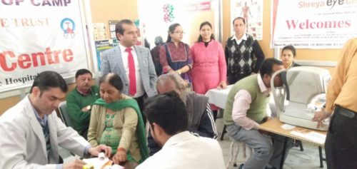 Eye-Check up cum Legal Awareness Camp for senior citizens on 05.02.2020