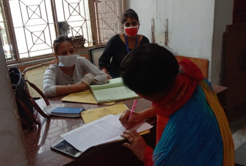 A Help Desk Set up for Domestic Violence on 01.05.2020