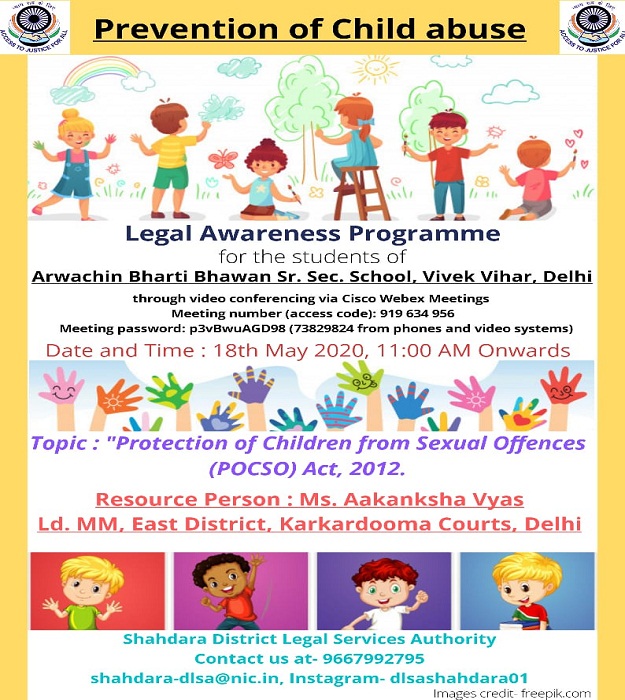 webinar with Arwachin Bal Bharti School on 18.05.2020