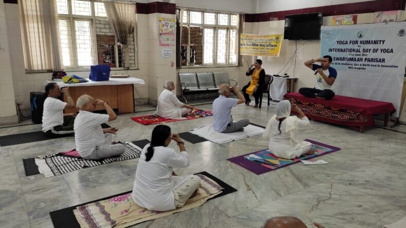 Awareness Programme-cum-Yoga Session for the Senior Citizens, General Public on 21.06.2022