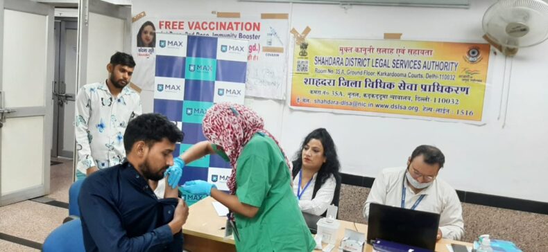 Awareness Programme on Overall Health and well-being, along with COVID-19 vaccination drive